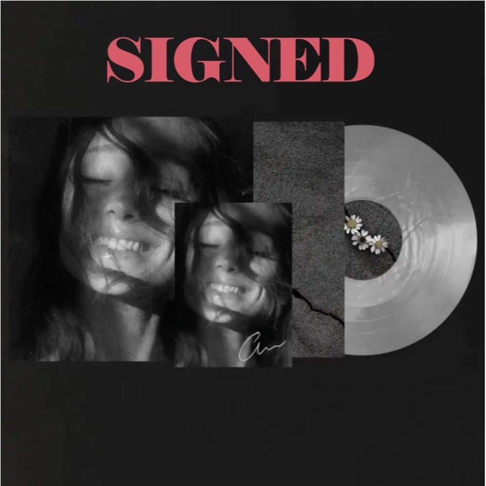 [PRESALE] Ariana Grande SIGNED Vinyl LP Petal Album Translucent Pearly White NEW